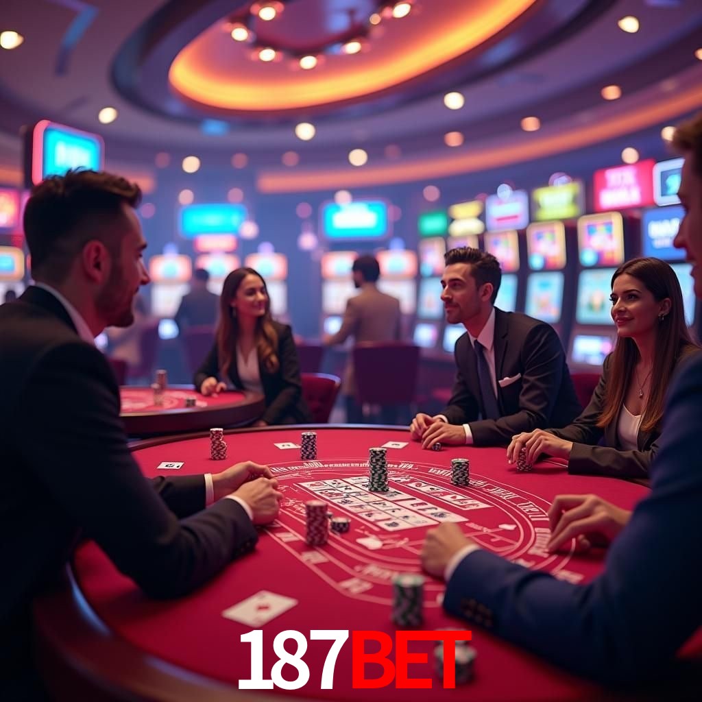 Mesa de Blackjack 187BET